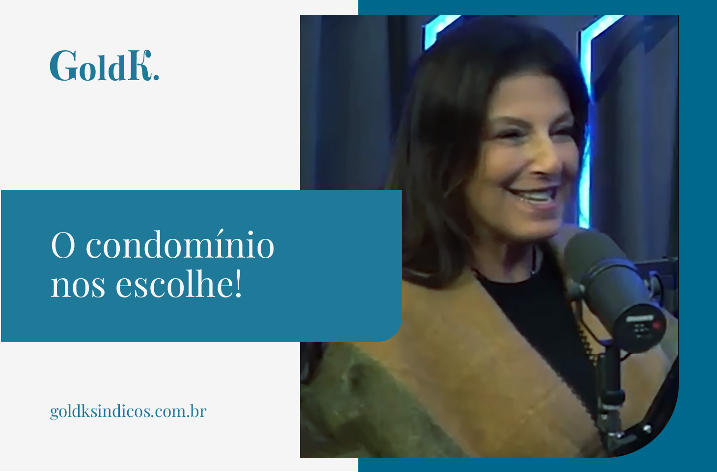 Título: Não somos nós que escolhemos o condomínio, o condomínio que nos escolhe!