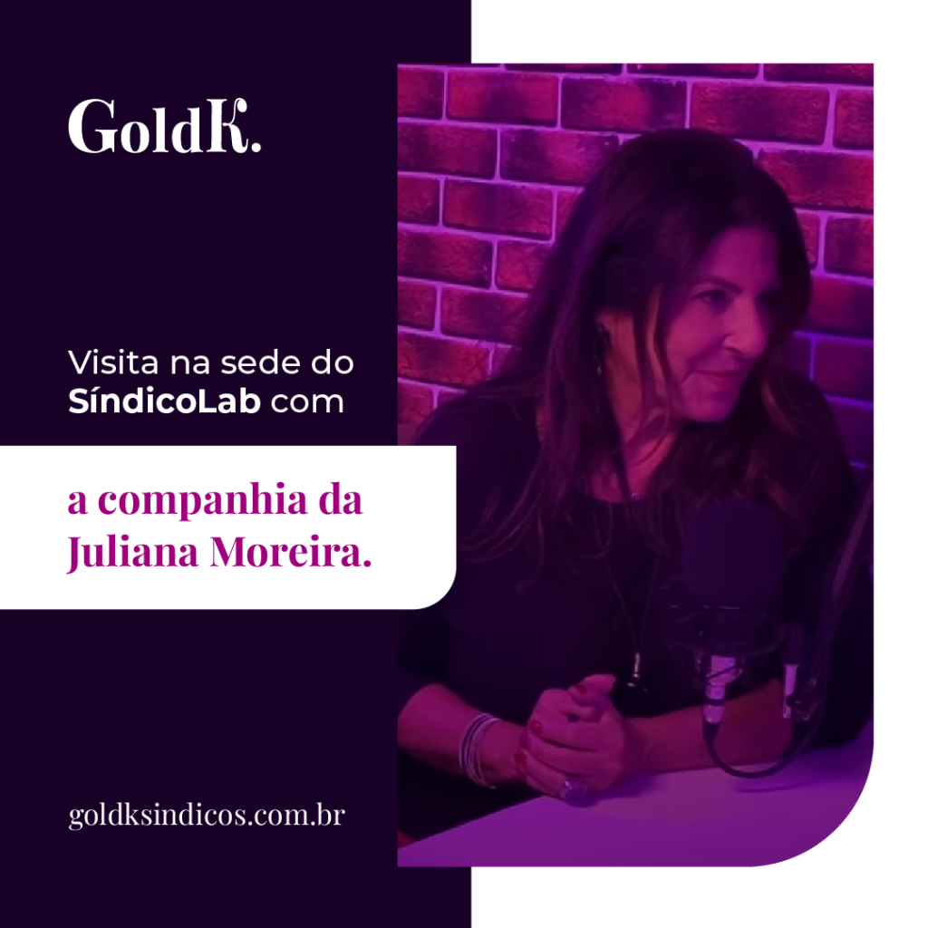 Visita na sede do Síndico com a companhia da Juliana Moreira.